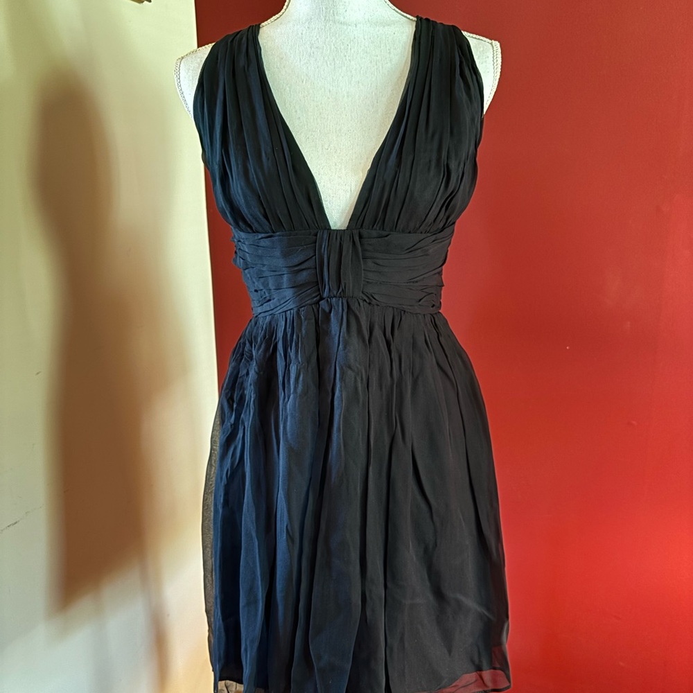 Black Silk Dress